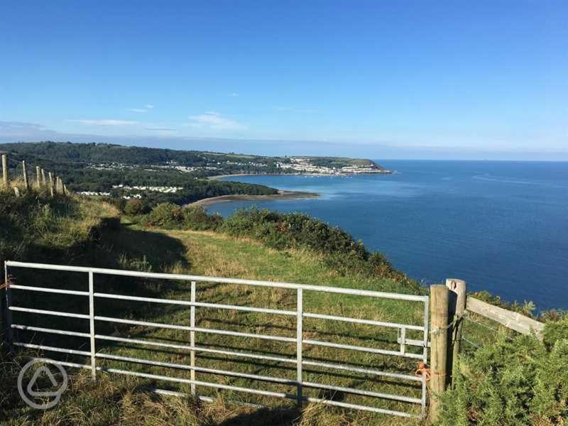Hotel Carreg Y Gwynt Campsite - Touring And Tent Pitches Llanarth  Exterior foto