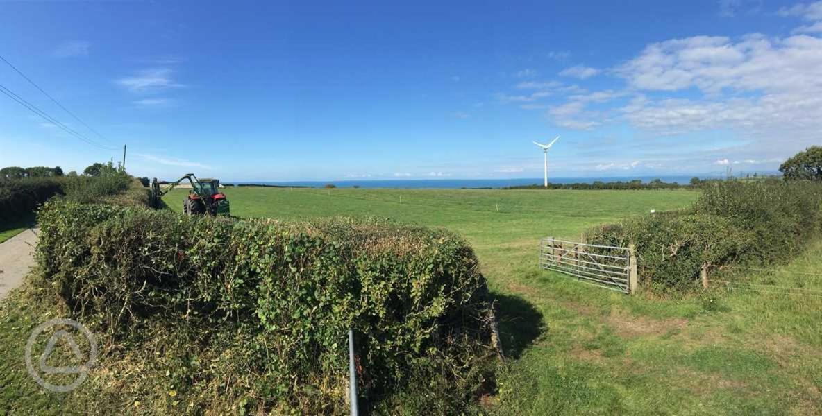Hotel Carreg Y Gwynt Campsite - Touring And Tent Pitches Llanarth  Exterior foto
